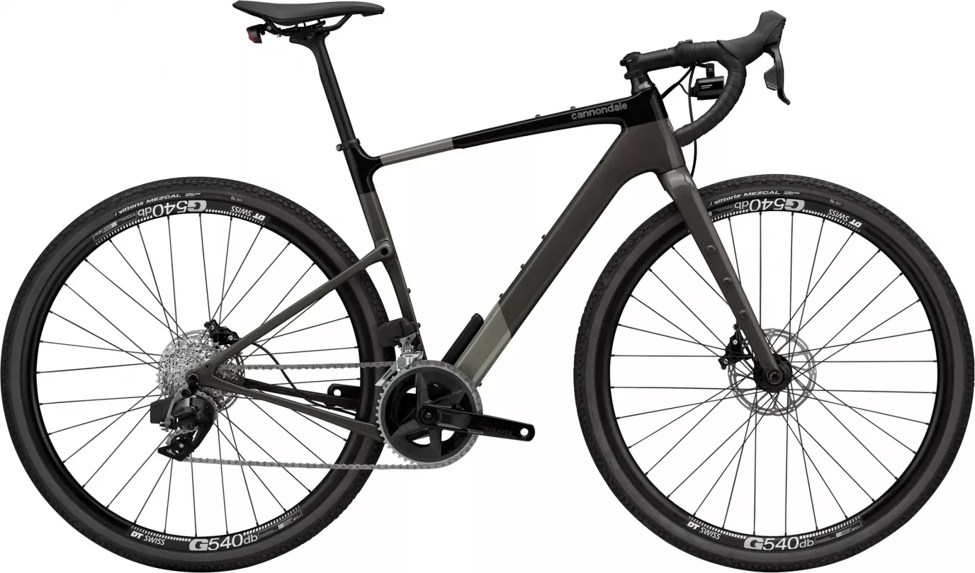 Фотографія Велосипед Cannondale TOPSTONE Carbon Rival AXS 28" рама L (2023) Чорний